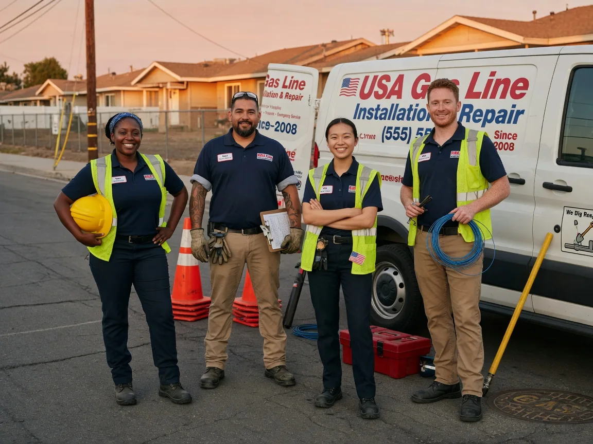 Gas Line Installation company in Drakesville, IA